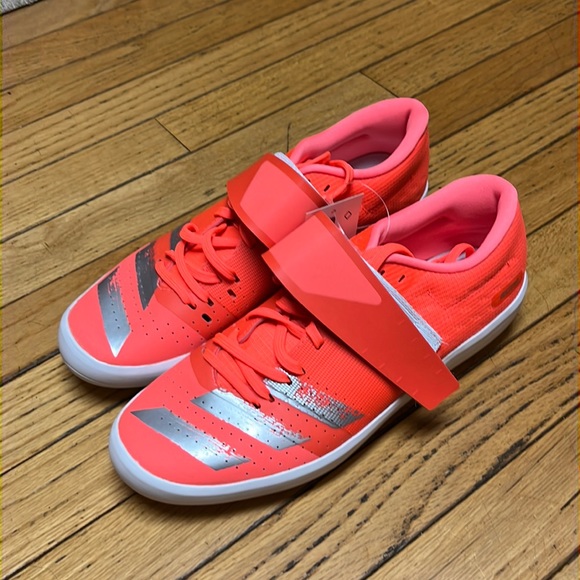 adidas gazelle silver green womens Sonic Throwing Shoes - Hammer, Discus and Shot Put White / Men US9-9.5 / EU43